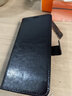 vivoiqooneo8手機殼翻蓋式皮套V2301A保護套步步高iQooNeo8外殼全包防摔防爆軟邊 黑色@皮套+全屏鋼化膜+掛繩 iQooNeo8 曬單實(shí)拍圖