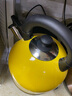 格立高（Geligao）電熱水壺燒水壺開(kāi)水器304不銹鋼電水壺自動(dòng)斷電大容量3-4人家用防濺出水口設計可折疊提手煮茶器 4.2L 檸檬黃 曬單實(shí)拍圖