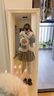 她芙（tafu）品牌女裝大毛領(lǐng)狐貍毛皮草外套女2025冬機新款韓版加絨牛仔機車(chē)服 牛仔藍(米白色毛毛) L 100-120 曬單實(shí)拍圖