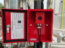 越翔安防（YX）靜電接地報警器靜電消除器固定式移動式防爆CT4加油站化工安檢安裝工程 固定式（JDB-2）干電池 曬單實拍圖