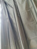 伊簾坊全遮光布窗簾布料成品遮陽(yáng)布陽(yáng)臺(tái)飄窗臥室客廳不透光擋光防曬隔熱  精品全遮光雙面銀【寬帶4爪】 寬1.9米*高2.5米 曬單實(shí)拍圖