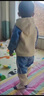 G.DUCKKIDS男寶寶加絨套裝春秋季小童衛(wèi)衣2023嬰兒童連帽外套男童冬裝兩件套 曬單實(shí)拍圖