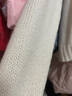 樂町蝴蝶結(jié)半高領(lǐng)毛衣女簡約松弛感加厚套頭毛針織衫 米白（現(xiàn)貨） S 曬單實拍圖