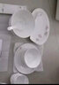 思佰得思佰得香飄衣袂碗盤碟骨瓷餐具套裝陶瓷飯碗盤子大湯碗面碗魚盤子 4.5英寸飯碗 曬單實拍圖