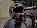 MAXCAM适用于dji大疆osmo灵眸Action4 3运动相机gopro121109摩托车头盔下巴固定支架套装头盔背带配件 实拍图