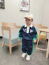 mlgt kids童裝兒童套裝春秋新款男孩寶寶休閑衛(wèi)衣男童小童運(yùn)動兩件套 藏青色套裝【春秋款】 90 cm 曬單實(shí)拍圖