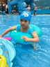 柯帛兒童游泳圈腋下圈腰圈防側翻后仰3個(gè)月-6歲-12歲寶寶嬰兒游泳裝備 淺藍色 XL(30-44斤) 曬單實(shí)拍圖