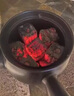 格術(shù)燒烤炭木炭速燃碳球形燒烤碳圍爐煮茶環(huán)保無煙一次性燒烤爐燃料 加寬速燃方碳12塊 曬單實(shí)拍圖