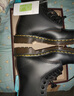 馬丁（DR.MARTENS）Vintage 1460英產(chǎn)夏季經(jīng)典舒適百搭黑色中幫馬丁靴 黑色 41 曬單實(shí)拍圖