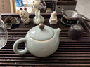容山堂陳文德大師汝窯茶壺天青茶具開片可養(yǎng)汝瓷泡茶壺建盞大單壺禮盒裝 陳文德汝窯茶壺-秘色西施 曬單實(shí)拍圖