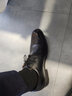 Clarks其樂男鞋男士皮鞋惠登系列英倫雕花正裝商務(wù)德比鞋皮鞋男 黑色261580098 Whiddon Wing 43 曬單實(shí)拍圖
