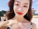 心草一鹿有你項(xiàng)鏈女鎖骨鏈定制投影100種語(yǔ)言我愛(ài)你520情人節(jié)禮物 玫瑰金色-經(jīng)典投影100種語(yǔ)言我愛(ài) 曬單實(shí)拍圖