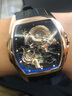 瑞夫泰格中國龍手表男機械表大表盤(pán)男士手表鏤空防水夜光男表 金龍 曬單實(shí)拍圖