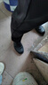 意爾康男鞋系帶平底百搭休閑鞋圓頭商務(wù)正裝皮鞋男 96713W 黑色 42  曬單實(shí)拍圖