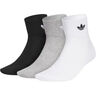 阿迪達斯adidas【滔搏運動(dòng)】三葉草中性ORI ANK SOCK 3P襪子 JP1271 M 曬單實(shí)拍圖