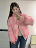 詩丹蕊美式學(xué)院風(fēng)雙面穿羽棉襖絨服外套女冬季時尚新款寬松加厚保暖棉服 米杏色 均碼【可備注碼數(shù)】 曬單實拍圖