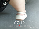 啄木鳥不累腳久站不累踩屎感軟底女鞋真皮包頭涼鞋2025夏季新款坡跟拖鞋 米白色 升級軟底款 36 曬單實(shí)拍圖