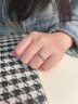 DR情侶戒指結婚對戒鉆石禮物女 LOVE PALACE公主之約 公主之約*單女戒 曬單實(shí)拍圖