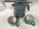 非物 韻遇辦公不銹保內膽保溫壺馬克杯套裝 帶茶隔熱水壺FW-812 曬單實(shí)拍圖