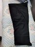 POWO西褲男韓版修身黑色西服褲子商務(wù)休閑直筒正裝男士上班春秋西裝褲 黑色（秋款） 35 碼（適合165-175斤） 曬單實(shí)拍圖
