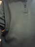 SHANSHAN杉杉長(zhǎng)袖T恤男秋冬季商務(wù)休閑含桑蠶絲翻領(lǐng)POLO男士通勤加絨加厚 黑色 M /170 曬單實(shí)拍圖