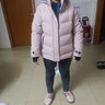 啄木鳥棉服女短款冬季2025新款棉衣加絨加厚寬松小個子棉襖外套 粉色 L 推薦101-112斤 曬單實拍圖