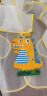 太空儿童雨衣雨鞋套装男童女童幼儿园宝宝3岁学生雨披斗篷式透明雨衣 恐龙款-黄色（雨衣） L 实拍图