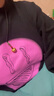 江南布衣（JNBY）秋季圓領(lǐng)衛(wèi)衣長袖寬松休閑波點表情笑臉印花上衣女5N7412230 001/本黑 L 曬單實拍圖