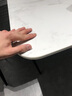 凱帝格 輕奢高端餐桌巖板桌面客餐廳家具家用高檔長(zhǎng)方形創(chuàng)意餐桌組合飯桌 【進(jìn)口巖板】餐桌+74號(hào)皮椅*4 1.8米長(zhǎng) 曬單實(shí)拍圖