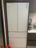 松下（Panasonic）大白PRO 460升多门冰箱一级能效五开门双循环大容量580mm超薄嵌入式冰箱NR-JW46BGB-W珍珠白 实拍图