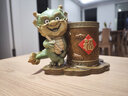 銅師傅 《祥龍筆筒》實用創(chuàng)意書房辦公桌擺件禮物裝飾品 曬單實拍圖