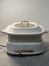 EASYGRILL多功能料理鍋家用電火鍋蒸煮炒煎烤電炒鍋分體式鴛鴦鍋 6L 鴛鴦鍋款（鴛鴦鍋+煎盤(pán)） 曬單實(shí)拍圖