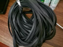 皮條密封條 三元乙丙老式鋁合金門(mén)窗玻璃壓條90型73橡膠條70皮條 月牙型-12*8(10)10米 曬單實(shí)拍圖