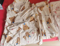 十月結(jié)晶純棉卡通月子服透氣春夏產(chǎn)后喂奶哺乳家居服孕婦舒適吸汗 165g/㎡推推薦20-32℃【奧力熊】 L碼 曬單實(shí)拍圖