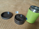 樂(lè )扣樂(lè )扣不銹鋼燜燒罐保溫桶湯桶中小學(xué)生保溫飯盒創(chuàng  )意燜燒杯小型粥桶熱粥 綠色 500ml 曬單實(shí)拍圖