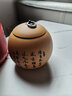 紫來順宜興紫砂茶葉罐精品茶葉盒禮品套裝密封防潮普洱散茶罐四色醒茶罐 龍蛋款-大號 曬單實拍圖