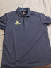 KELME/卡爾美籃球裁判服polo衫男新款短袖上衣翻領(lǐng)夏季印制T恤 8152LB1007 藏青 M-170 曬單實(shí)拍圖