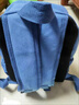 蒲卡儂新款加厚耐磨帆布雙肩背包男女通用中小號行李包牛仔布藝學(xué)生書(shū)包 天藍色 39.28.15. 曬單實(shí)拍圖