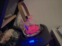 容山堂 耐熱玻璃煮茶器蒸茶器燒水壺黑茶電陶爐茶爐大號過濾提梁壺 蒸煮兩用玻璃壺-竹把黑玉平光 曬單實拍圖