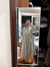 無印良品（MUJI）女式 漢麻 長開衫 女士長袖外套春秋款 BG97CC3A 棕色 M  155/80A 曬單實拍圖