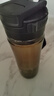 特美刻（TOMIC）磁彈泡茶杯男士水杯大容量運(yùn)動(dòng)水壺Tritan耐高溫戶外運(yùn)動(dòng)車載 黑色700ml 曬單實(shí)拍圖