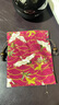 魚雁兔復(fù)古中國風(fēng)刺繡錦囊錦布袋荷包小布袋子飾品袋 首飾袋 抽繩束口袋 半圓鳳尾袋[紅色1只] 曬單實拍圖