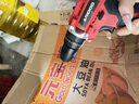 艾銳盾手電鉆家用沖擊鉆鋰電池工具箱全套裝手電轉電動(dòng)螺絲刀打孔手槍鉆 21V雙速【沖擊鉆】?jì)呻?曬單實(shí)拍圖