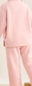 紅豆居家睡衣男女士云朵絨保暖居家服加厚暖絨不臃腫可外穿居家服 女士奶昔粉 XL 175/96A 曬單實(shí)拍圖