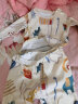 aqpa婴儿内衣套装纯棉衣服秋冬男女宝宝儿童秋衣秋裤（适合20℃左右） 森林摇滚乐器 90cm 实拍图