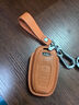熱鷹適用奧迪鑰匙套老款A6真皮A4L Q5 A5 S5 A6L A7 A8汽車(chē)鑰匙扣殼包 曬單實(shí)拍圖