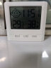 RITERS电子温湿度计家用室内高精度冰箱数显表带时间日期婴儿房 【基础版】时间显示/表情提示 晒单实拍图
