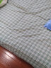 黄河口老粗布床单 纯棉粗布床单单件手工全棉加厚被单 全棉纯棉老粗布床单单件 小格子薄荷绿 150x220cm适合1.2米单人床 实拍图