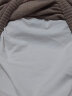 罗蒙（ROMON）两件装男士纯棉短袖t恤夏季圆领白体恤T纯色上衣服打底衫男装 【黑色长+白色长】 L/175(推荐体重125-140斤） 实拍图