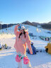 酷峰（kufun） 滑雪护臀小乌龟护具屁股垫防摔裤滑冰成人儿童男女单板装备网红 绿乌龟套装/1.5米以上 实拍图